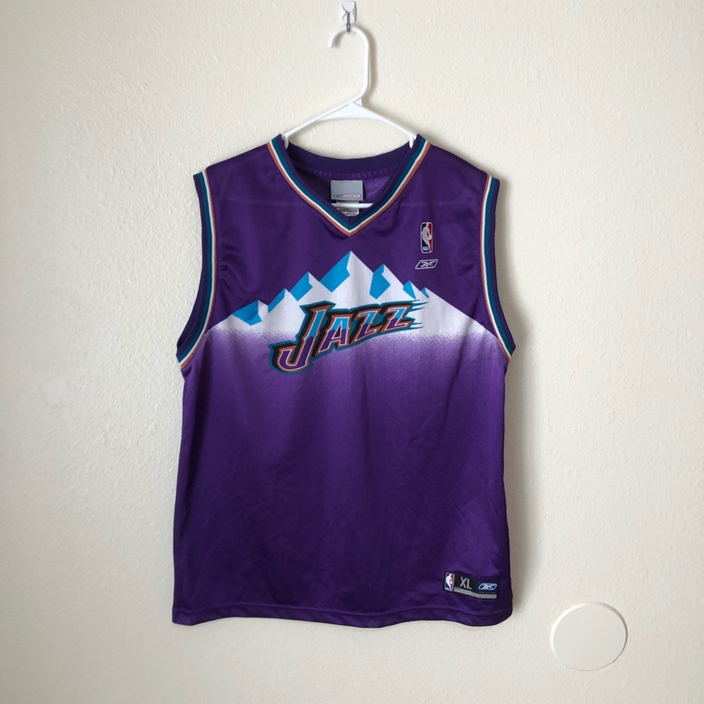 Vintage Reebok Utah Jazz Jersey